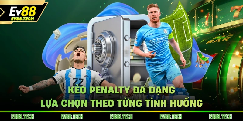 Kèo penalty tại sảnh thể thao EV88 đa dạng lựa chọn theo từng tình huống